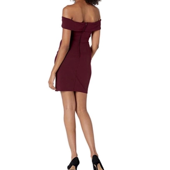 Women’s Speechless US 5 (Small) Maroon Sleeveless Bodycon Dress - Picture 2 of 10